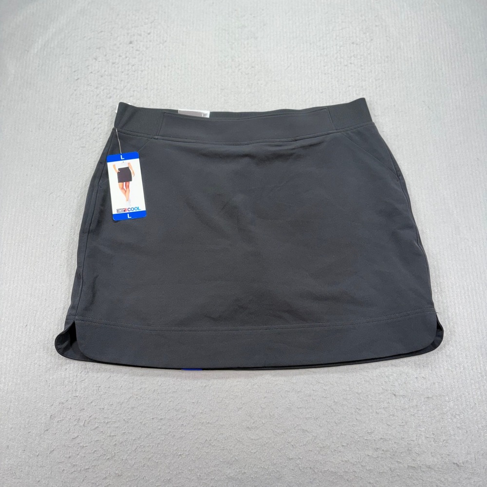 32 Degrees Skort Women L Black Active Athletic Skirt